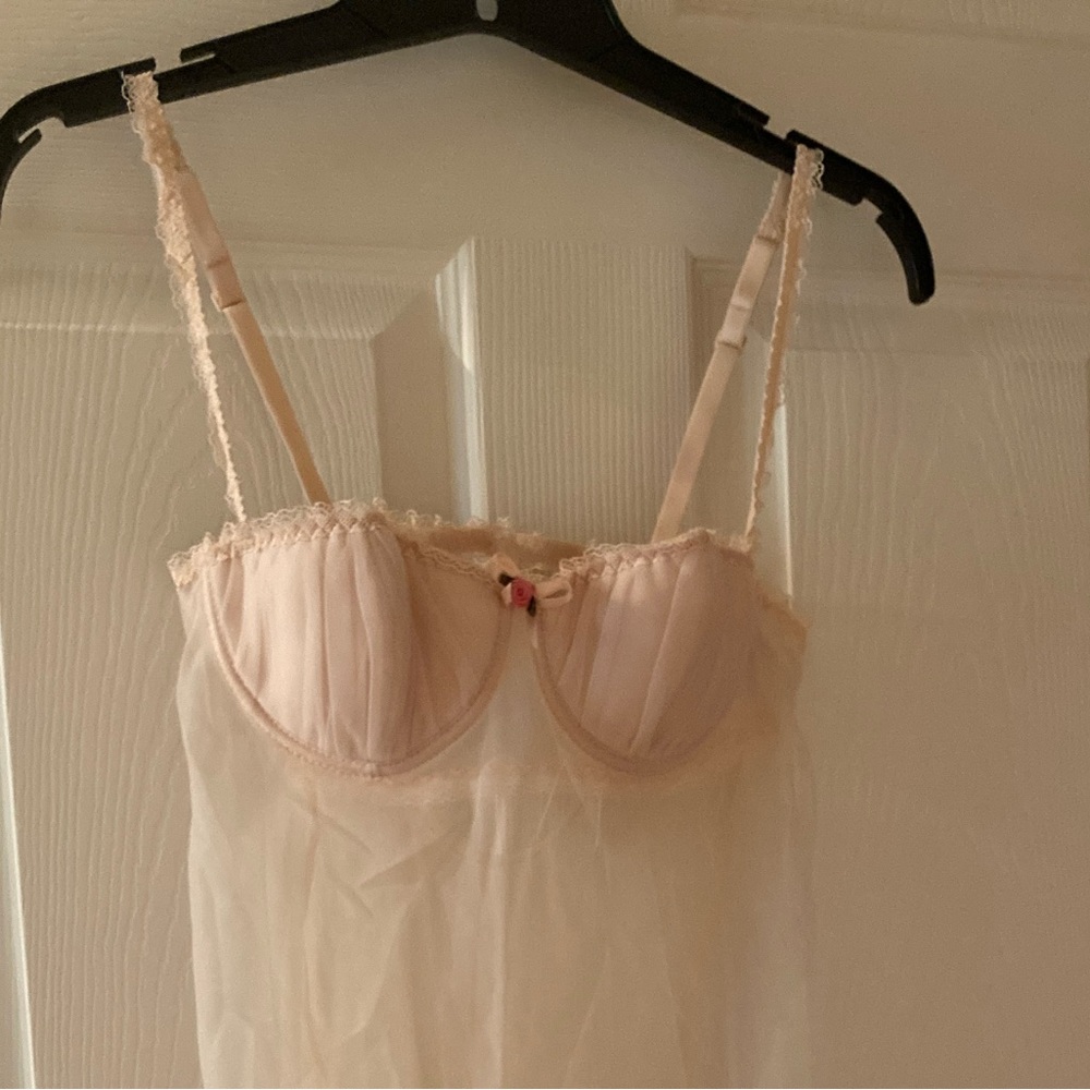 Intimissimi Pale Pink Sheer Slip